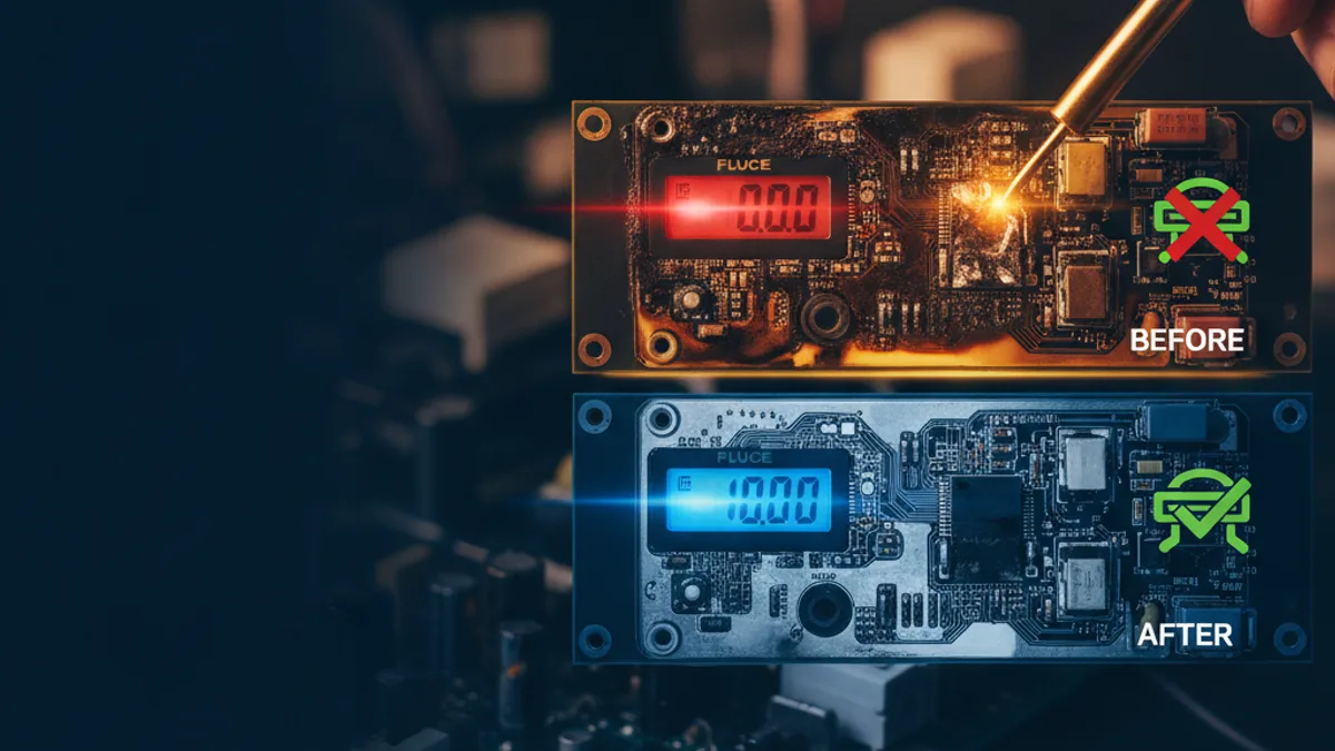 VRF LG | Placa IPM culpada: análise híbrido e 8 passos